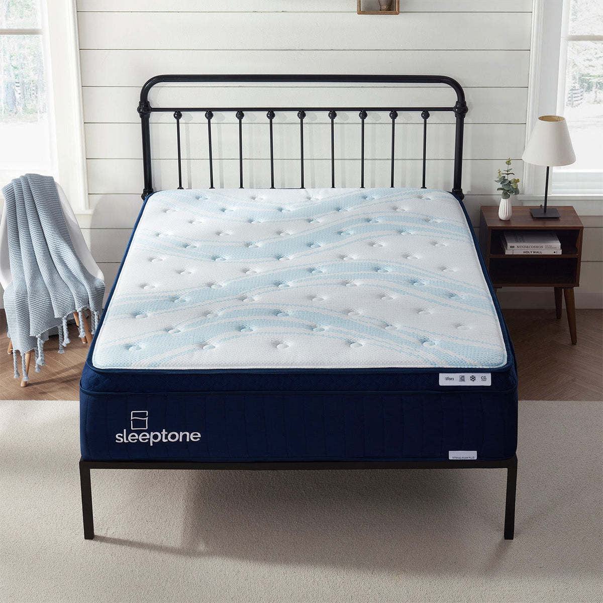 14" Adjustable Hybrid Coil Mattress — product image