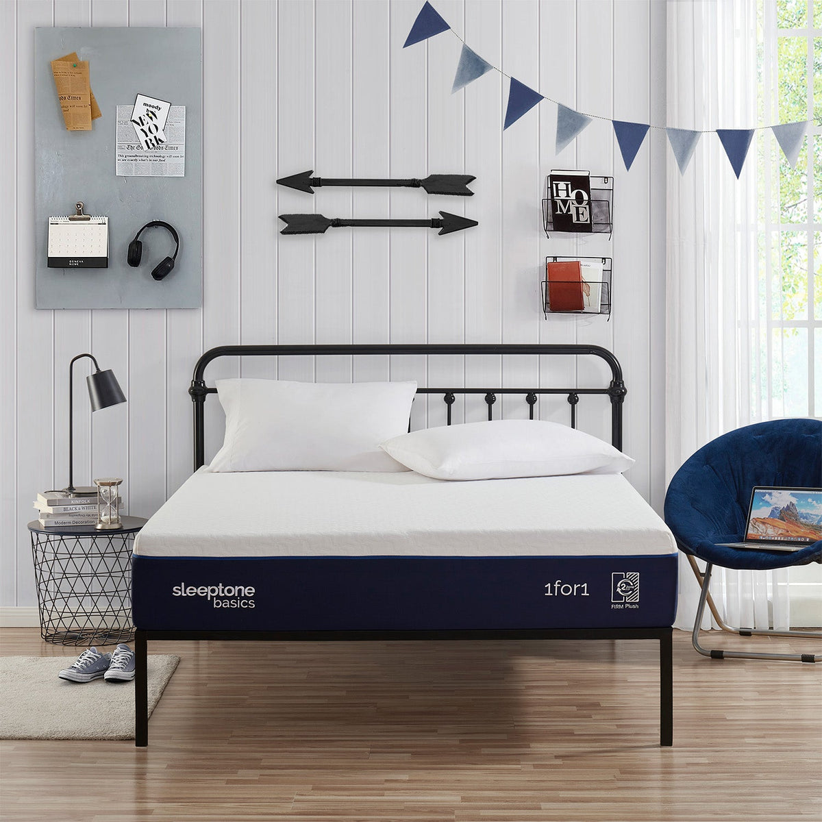 10" Adjustable Memory Foam Mattress — product image