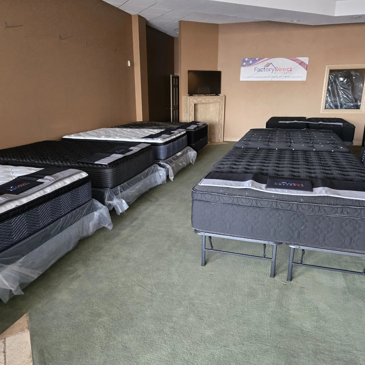 A closer look at the showroom selection.
