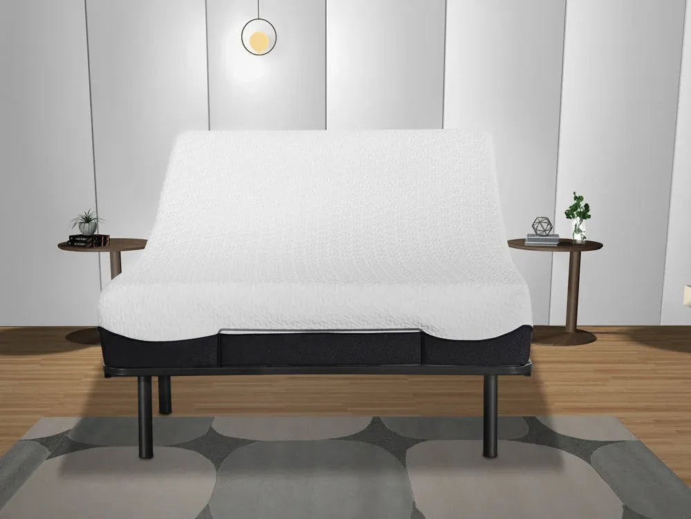 Front view of the Sleeptone G50 adjustable base